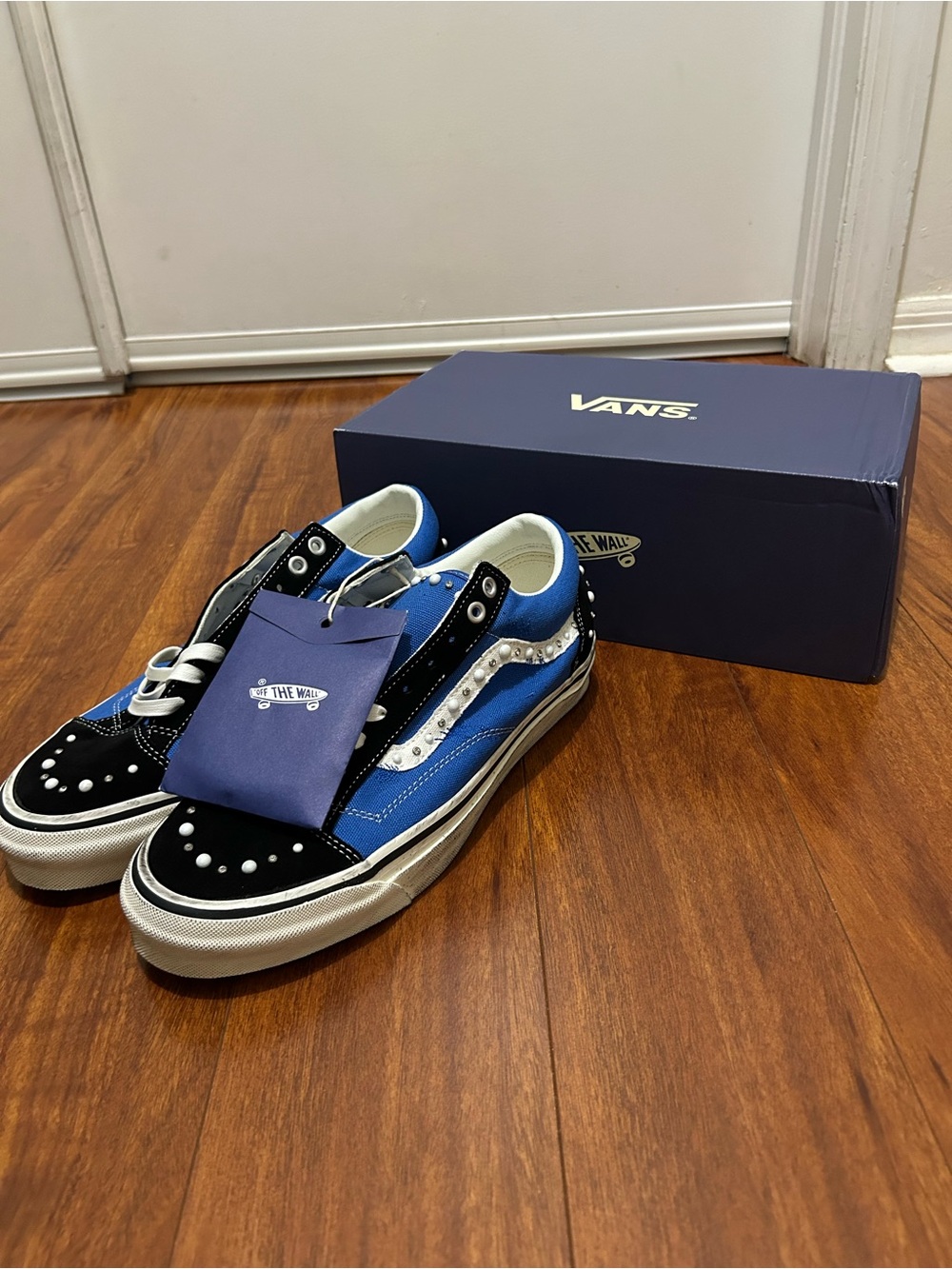 Old Skool Pearlized Vans Navy Blue